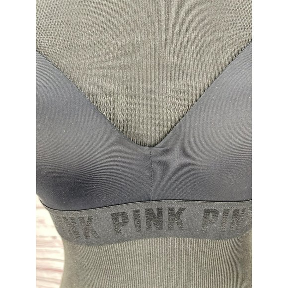 PINK‎ by Victoria's Secret Black Wear Everywhere Wireless Push-Up Bra Size 34B - Picture 4 of 8